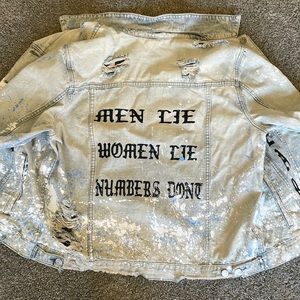 CUSTOM DENIM JACKET (L)